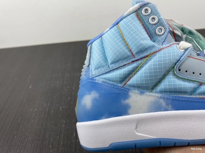 Reps TBK Retro Jordan J 2 Balvin DQ7691-419 0712